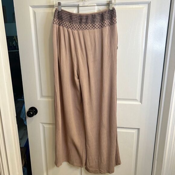 Women's Double Zero Pants L Brown Black - Picture 2 of 12